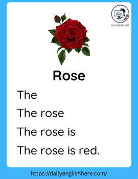Beautiful Rose Reading Passages Kids Enjoy 1 116