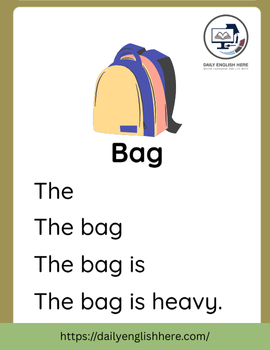 My First Bag Reading Story for Beginners 1 13