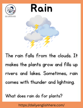 Gentle Rain Reading Story Young Readers Love 1 64