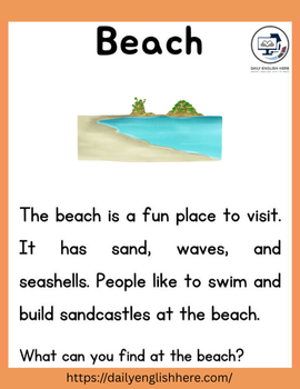 Beach Fun Reading Stories for Beginner Readers 1 92